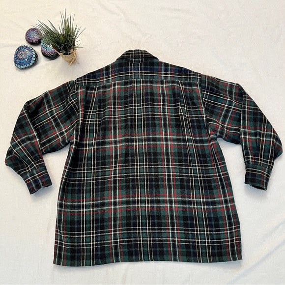 Ralph Lauren Plaid Wool Shacket Size 8 - Picture 6 of 9